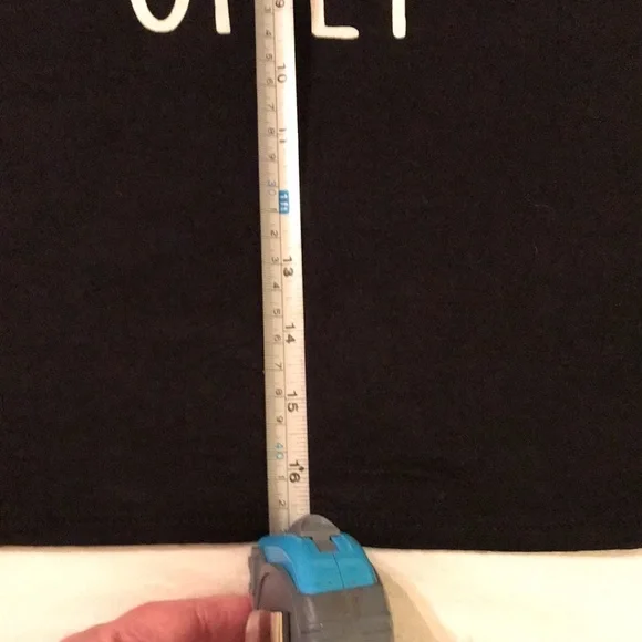 SLEEVELESS (people’s project) L A 14/16 teens shirt. SAYS  LOCALS ONLY on black - Picture 5 of 6